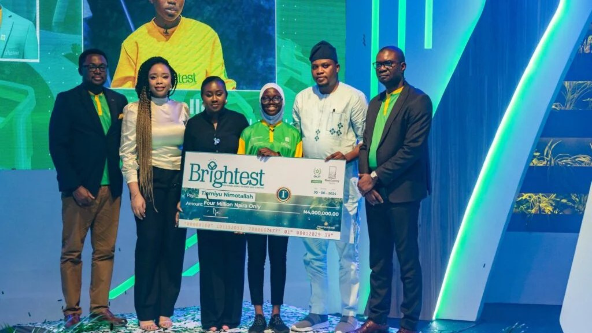 15 Year Old Ogun State Student Wins 2024 Brightest National Agric Quiz Contest