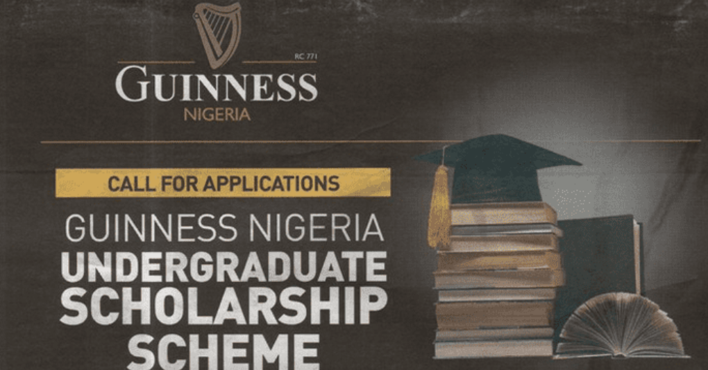 Guinness Nigeria 2024 Undergraduate Scholarship Scheme for Young Nigerians