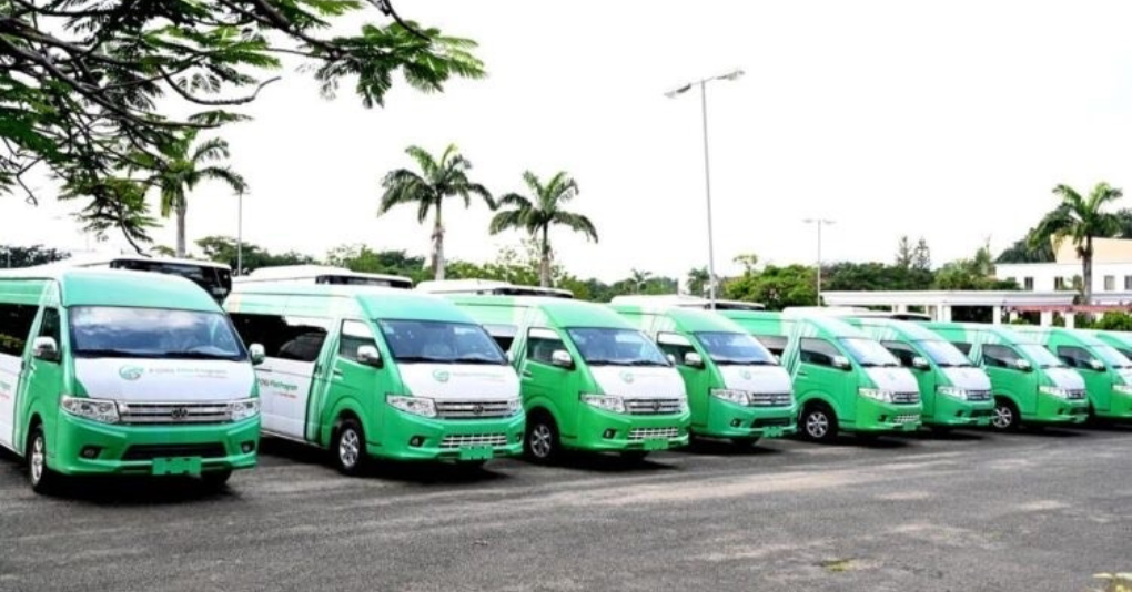 FG Donates 64 CNG Buses To Organised Labour, Students