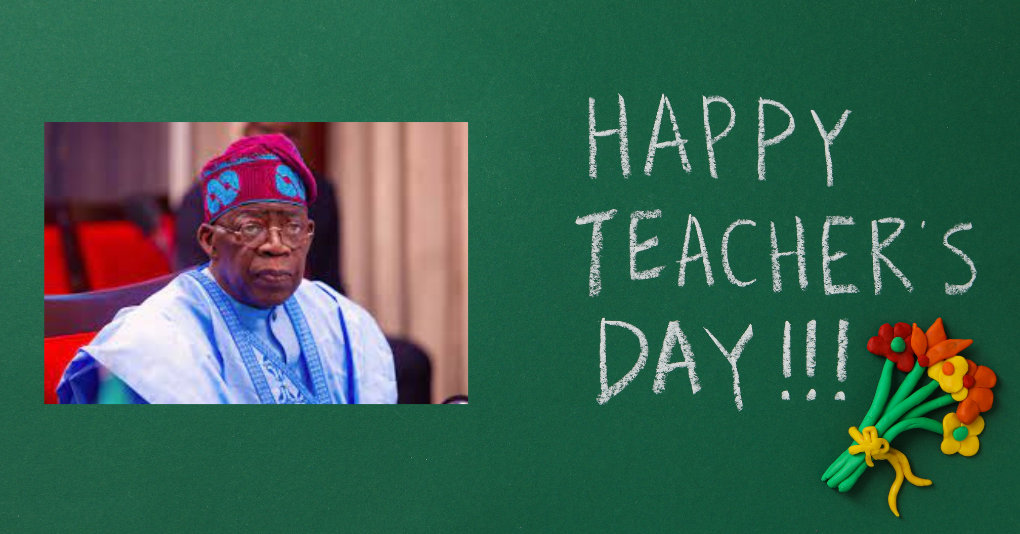 World Teachers Day: Tinubu assures of improved working conditions