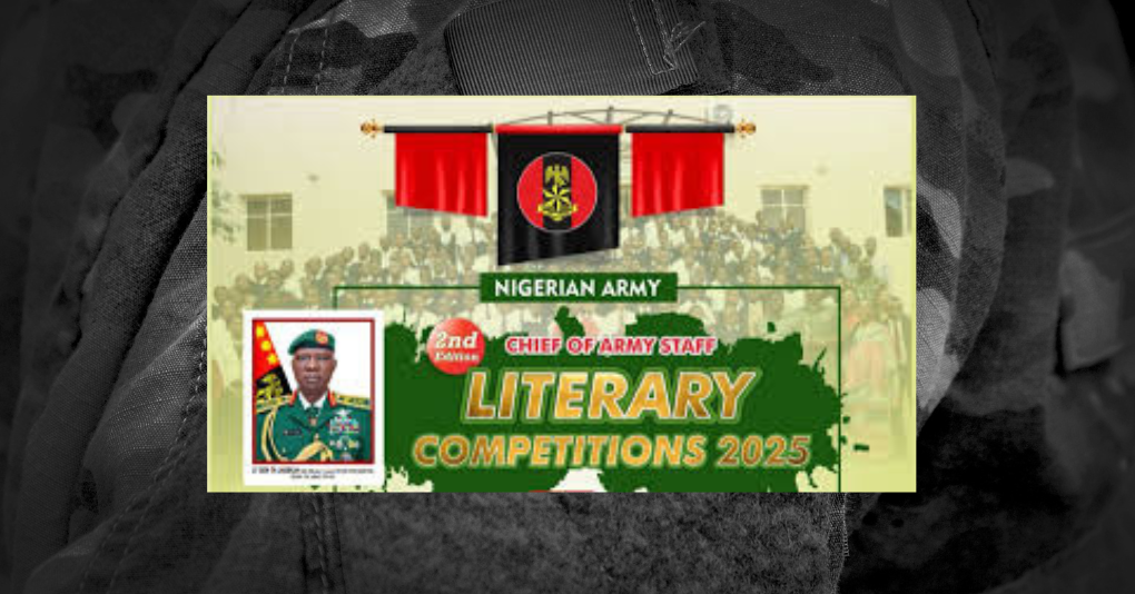 Nigerian Army 2025 Chief of Army Staff (COAS) Literary Essay Competitions For Young Nigerians